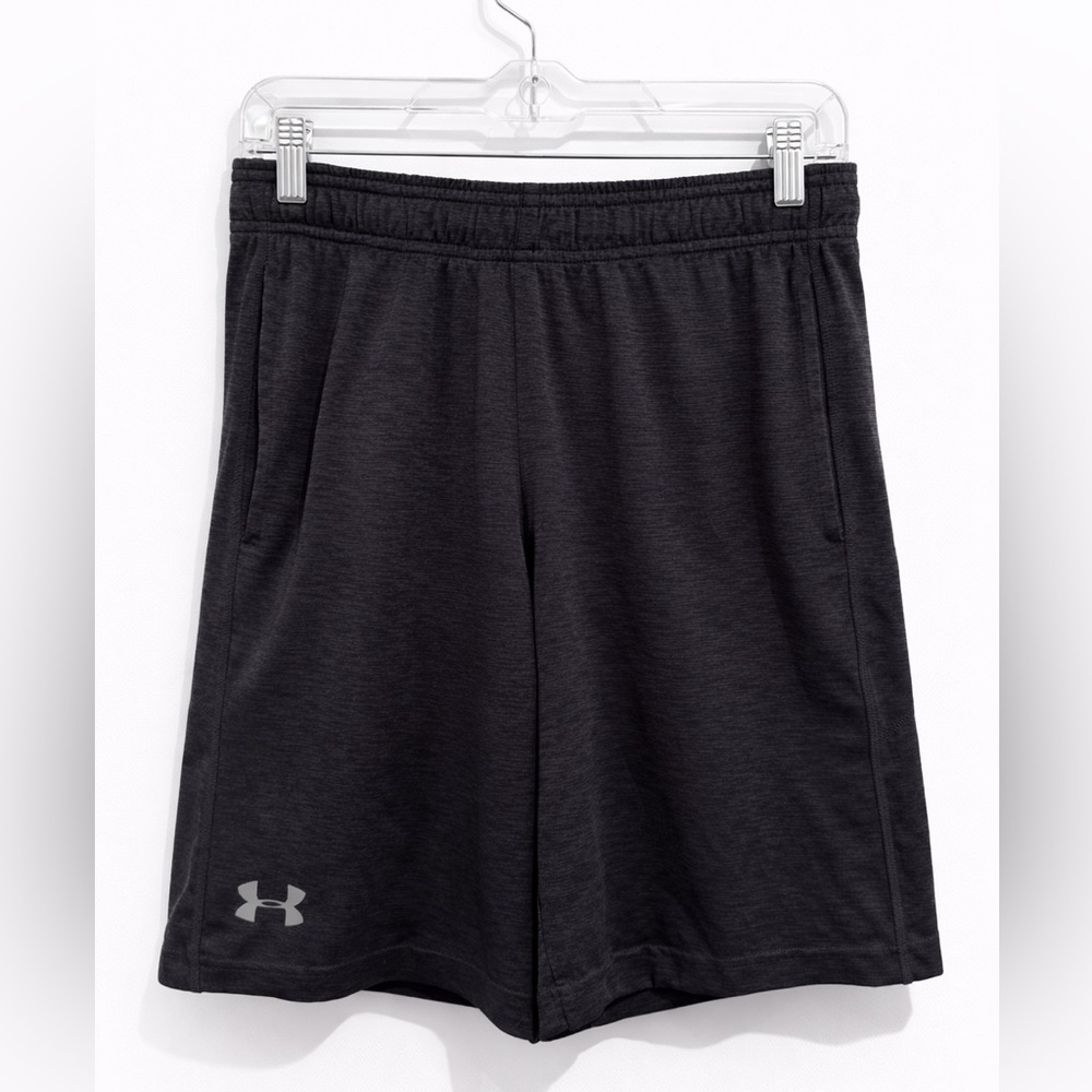 Under Armour HeatGear Shorts Men’s Medium Gray Athletic Gym Workout Running